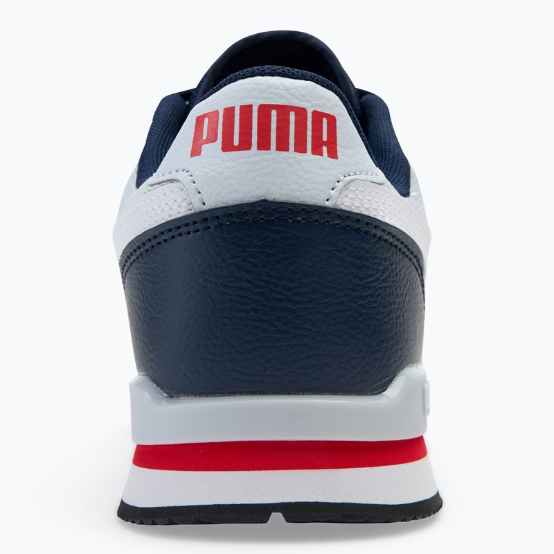 Boty PUMA ST Runner v3 Mesh silver mist/white/club navy/for all time red/black 6