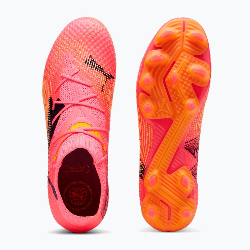 Kopačky PUMA Future 7 PRO+ FG/AG sunset glow/puma black/sun stream 11