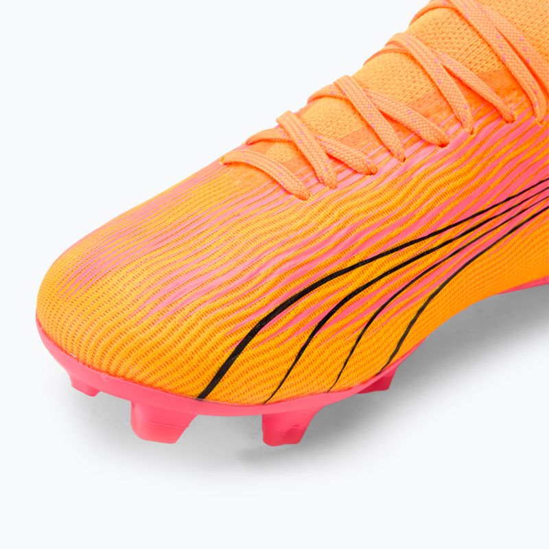 Dětské kopačky PUMA Ultra Pro FG/AG Jr sunset glow/puma black/sun stream 7