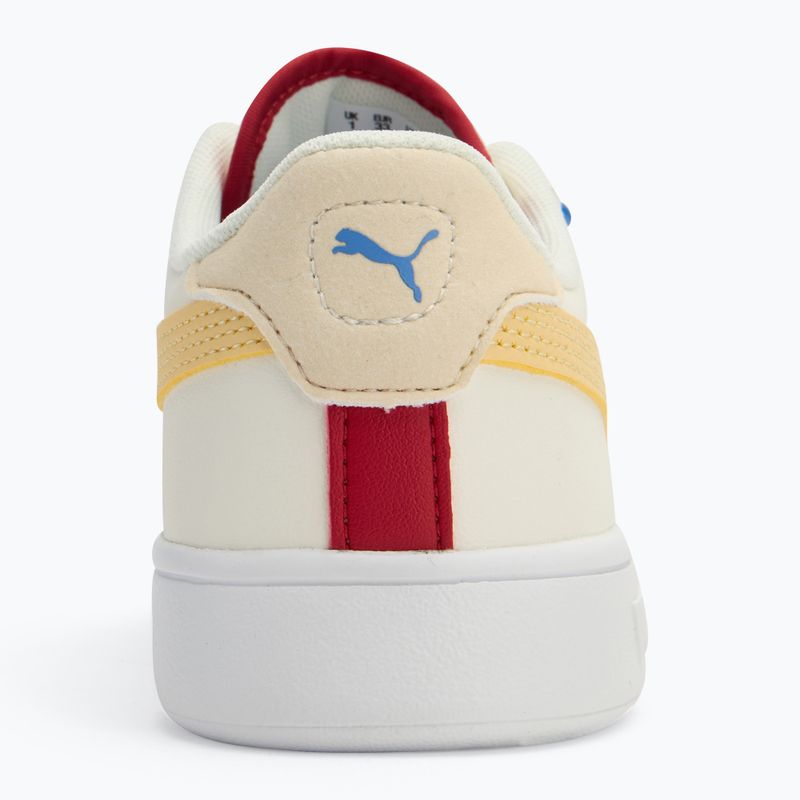 Dětské boty PUMA Smash 3.0 Summer Camp V PS warm white/chamomile/puma white 6