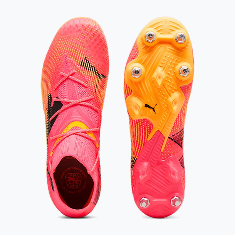 Fotbalové boty PUMA Future 7 Ultimate MxSG sunset glow/puma black/sun stream 11