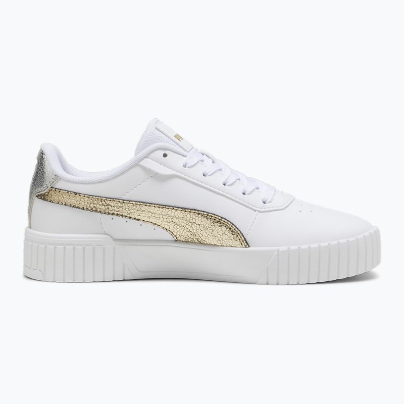 Dámské boty PUMA Carina 2.0 Metallic Shine puma white/puma gold/puma silver 10