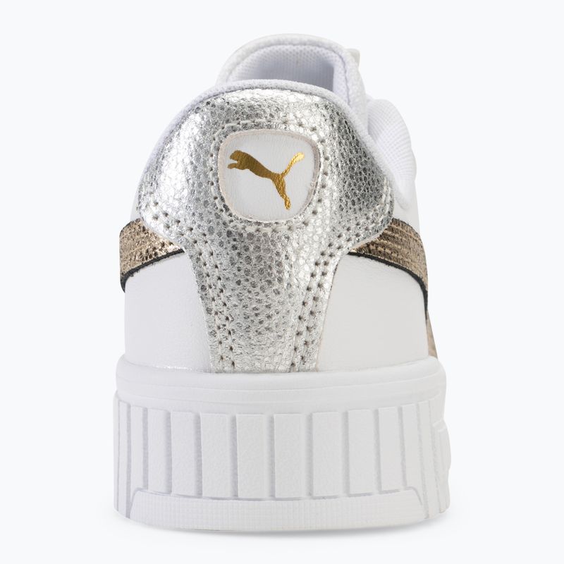 Dámské boty PUMA Carina 2.0 Metallic Shine puma white/puma gold/puma silver 6