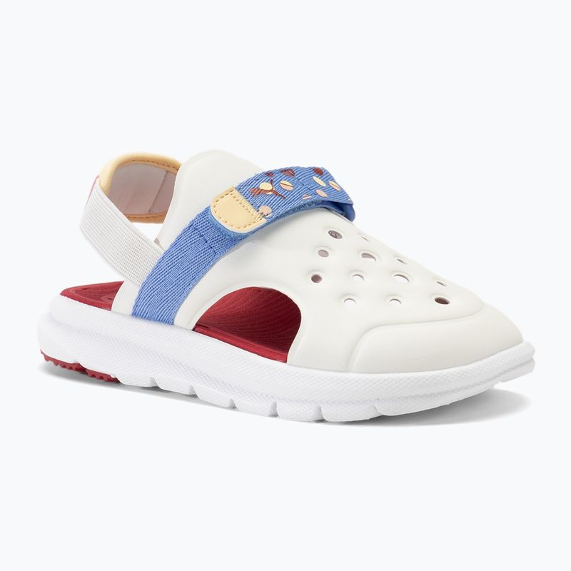 Dětské sandály PUMA Evolve Summer Camp AC PS warm white/blue skies/chamomile