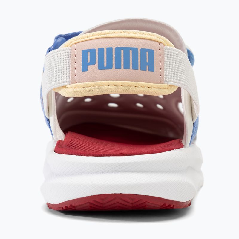 Dětské sandály PUMA Evolve Summer Camp AC PS warm white/blue skies/chamomile 6