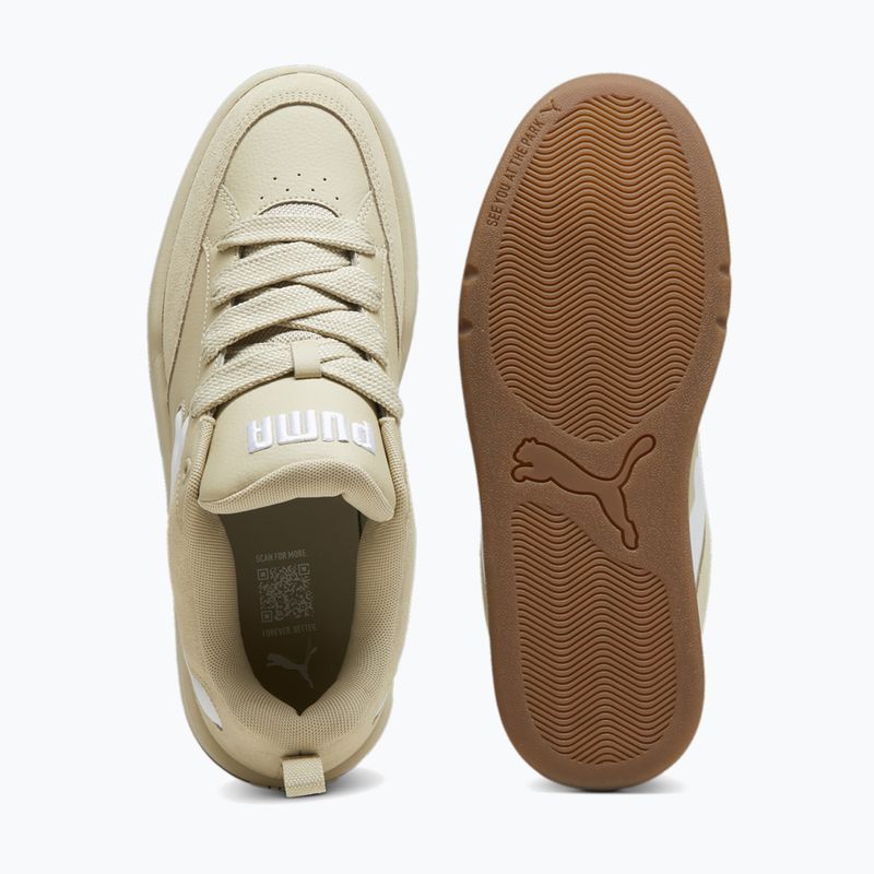 Boty PUMA Park Lifestyle SD putty/puma white 4