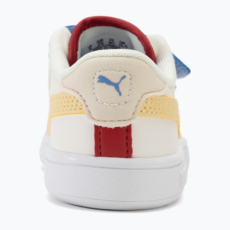 Dětské boty PUMA Smash 3.0 Summer Camp V Inf warm white/chamomile/puma white 6