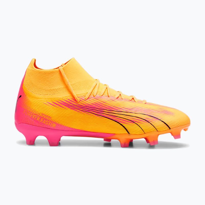 Kopačky PUMA Ultra Pro FG/AG sunset glow/puma black/sun stream 9