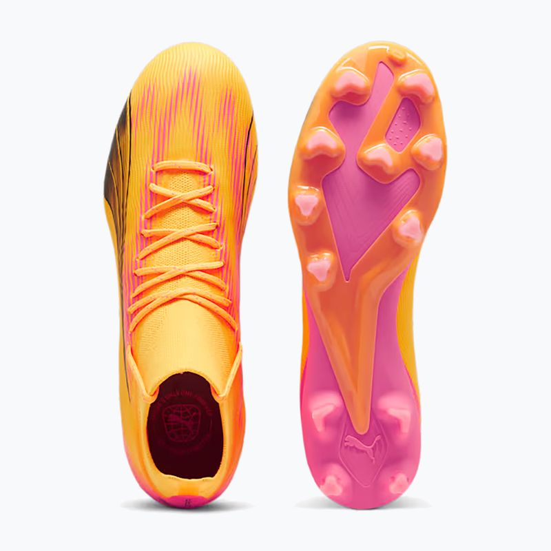Kopačky PUMA Ultra Pro FG/AG sunset glow/puma black/sun stream 11