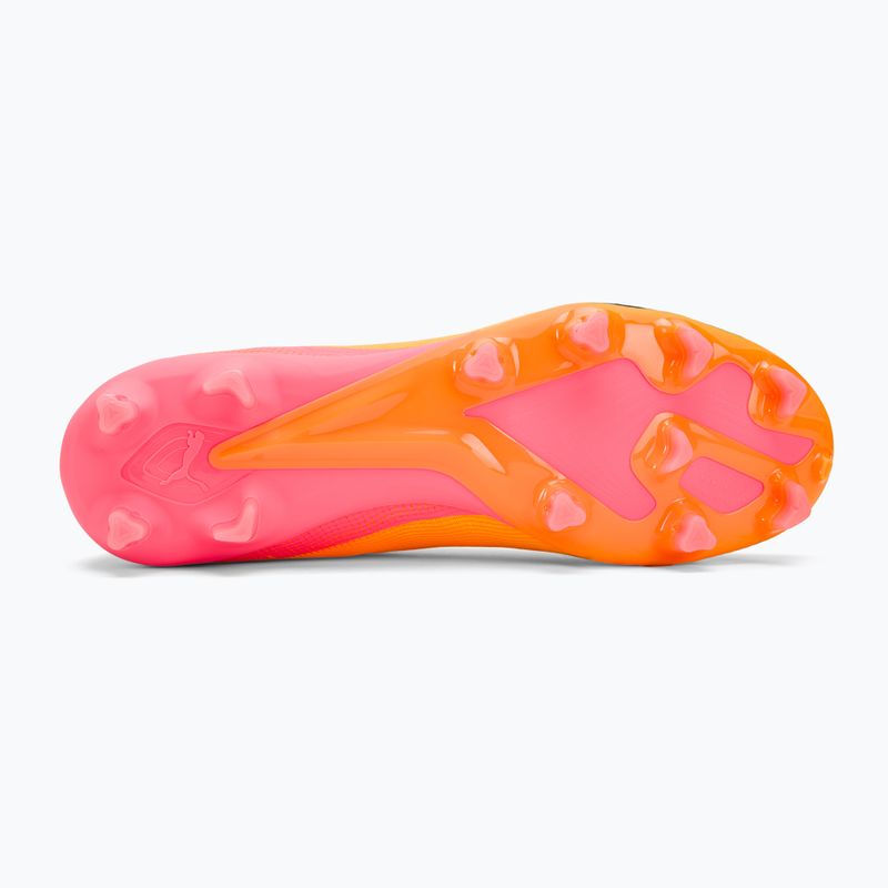 Kopačky PUMA Ultra Pro FG/AG sunset glow/puma black/sun stream 4