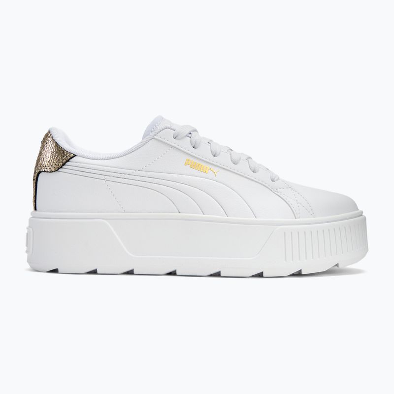 Dámské boty PUMA Karmen Metallic Shine puma white/puma silver/puma gold 2