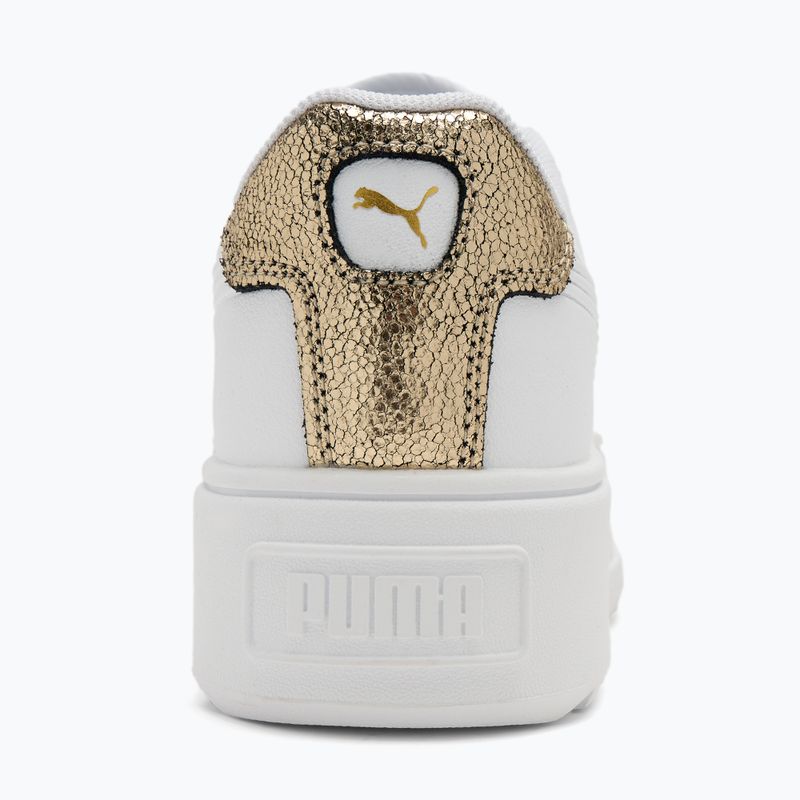 Dámské boty PUMA Karmen Metallic Shine puma white/puma silver/puma gold 6