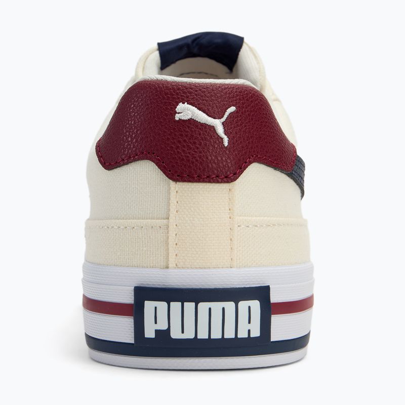 Dětské boty PUMA Court Classic Vulc FS warm white/puma navy/sugared almond 6