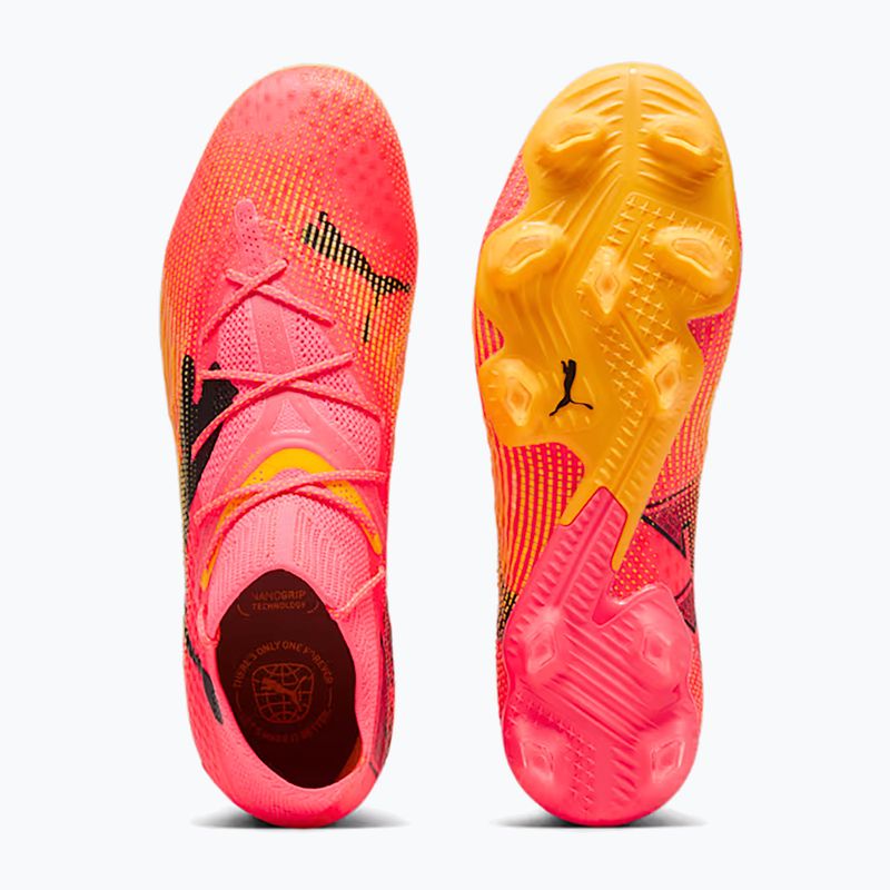 Kopačky PUMA Future 7 Ultimate FG/AG sunset glow/puma black/sun stream 11