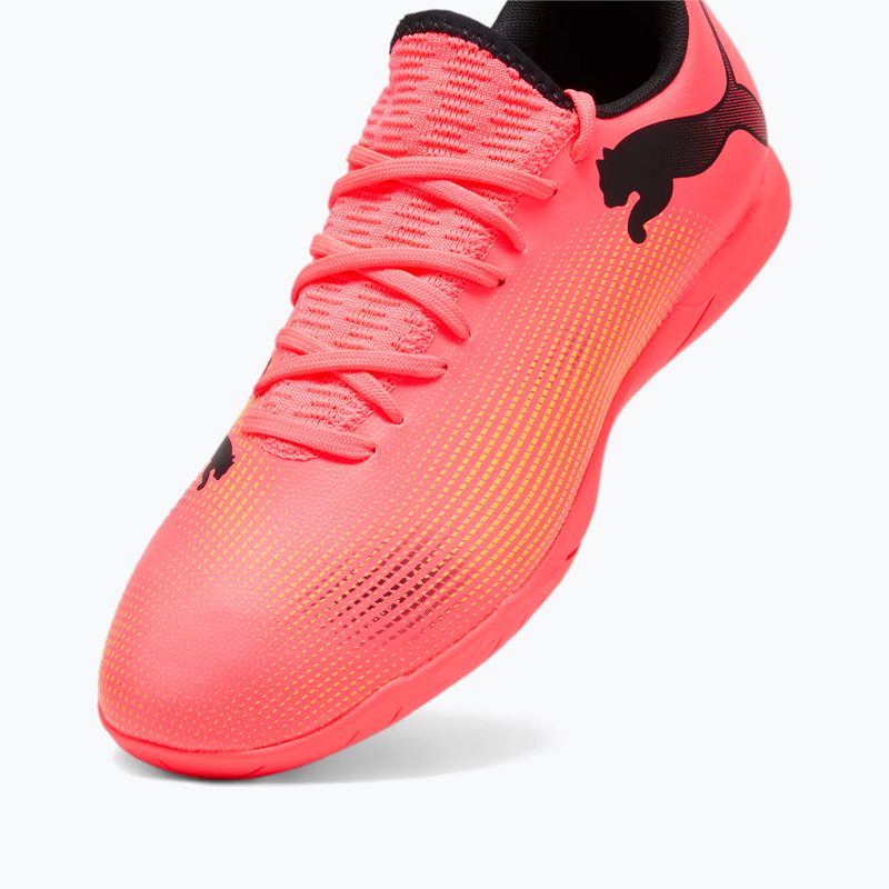 Fotbalové boty PUMA Future 7 Play IT sunset glow/puma black/sun stream 12