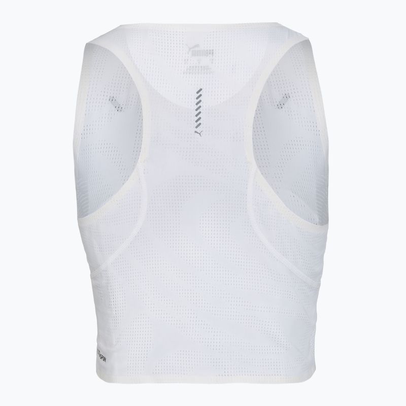 Tréninkové tílko PUMA Run Ultraspun Crop white 2