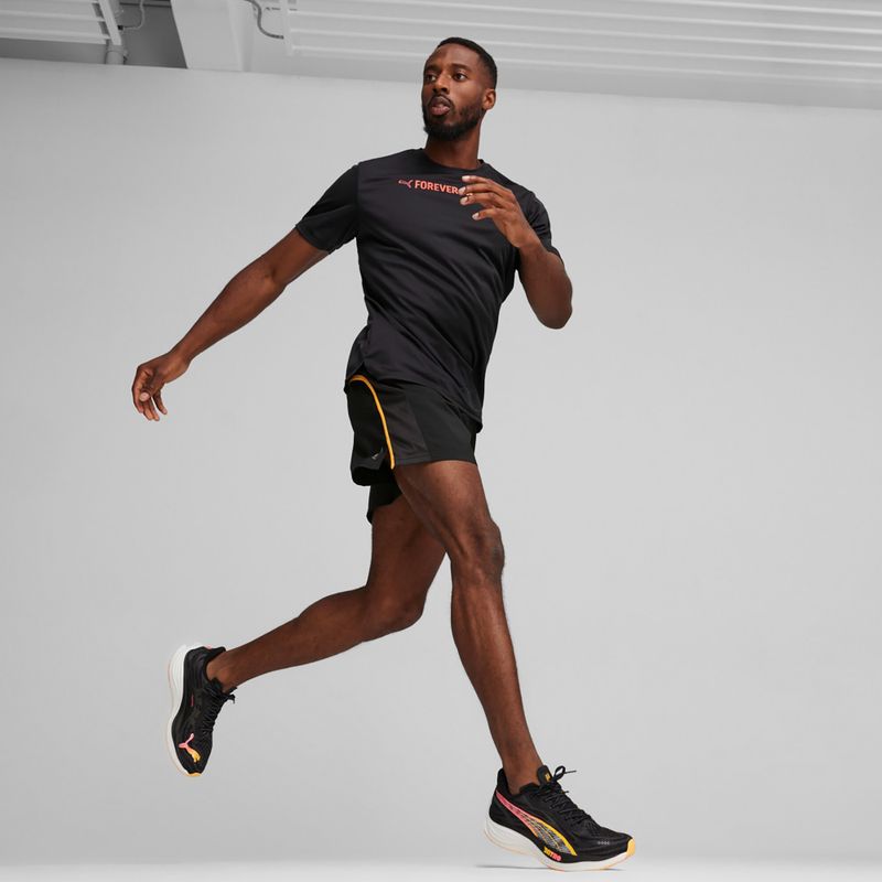 Pánské běžecké tričko PUMA Run Favorite Graphic black 4