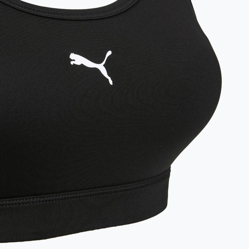 Sportovní běžecká podprsenka PUMA 4Keeps Bra Black 3