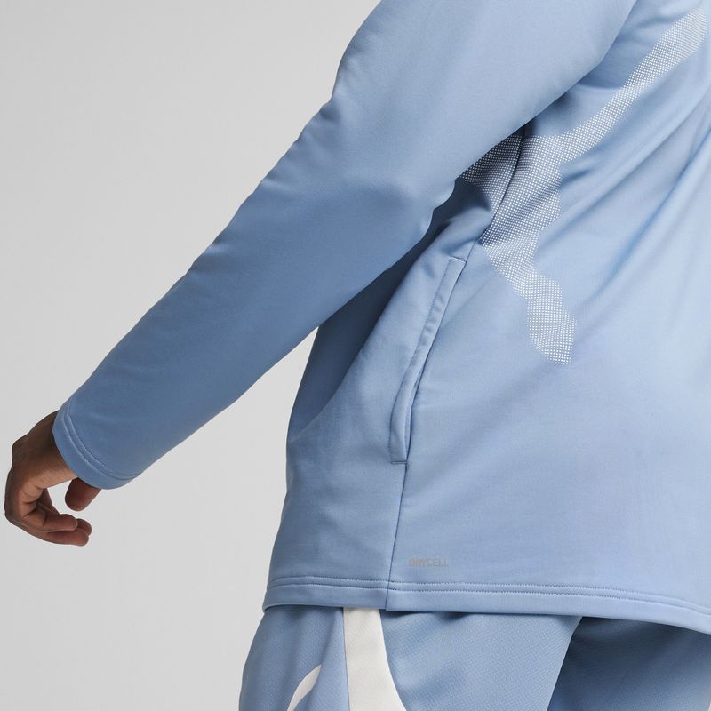 Pánská  mikina PUMA Train All Day Big Cat Hoodie zen blue 6