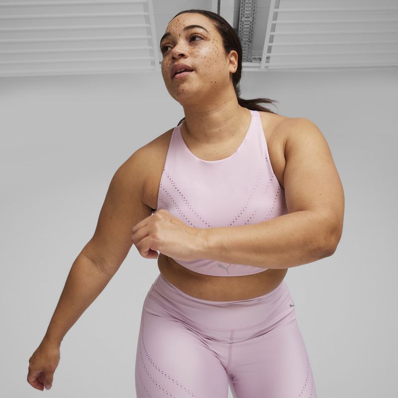 Běžecká podprsenka PUMA PWR Ultraform purple 7