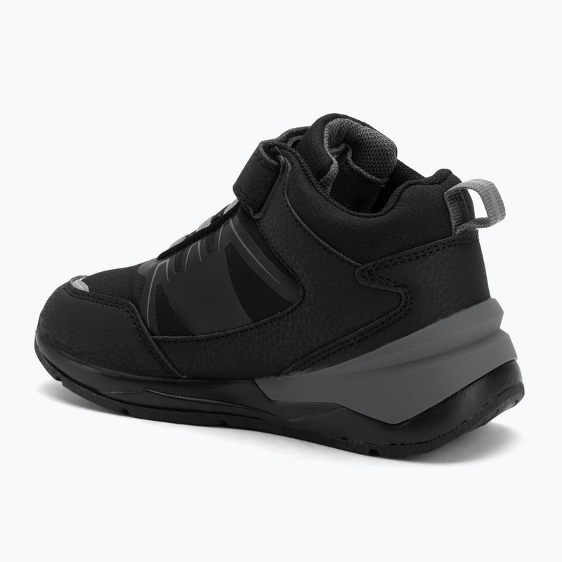 Dětské boty KangaROOS KD-Turn Mid EV jet black/steel grey 3