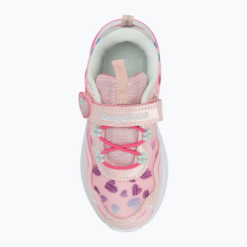 Dětské boty KangaROOS K-SLG Lovin EV rosewater/mint 5