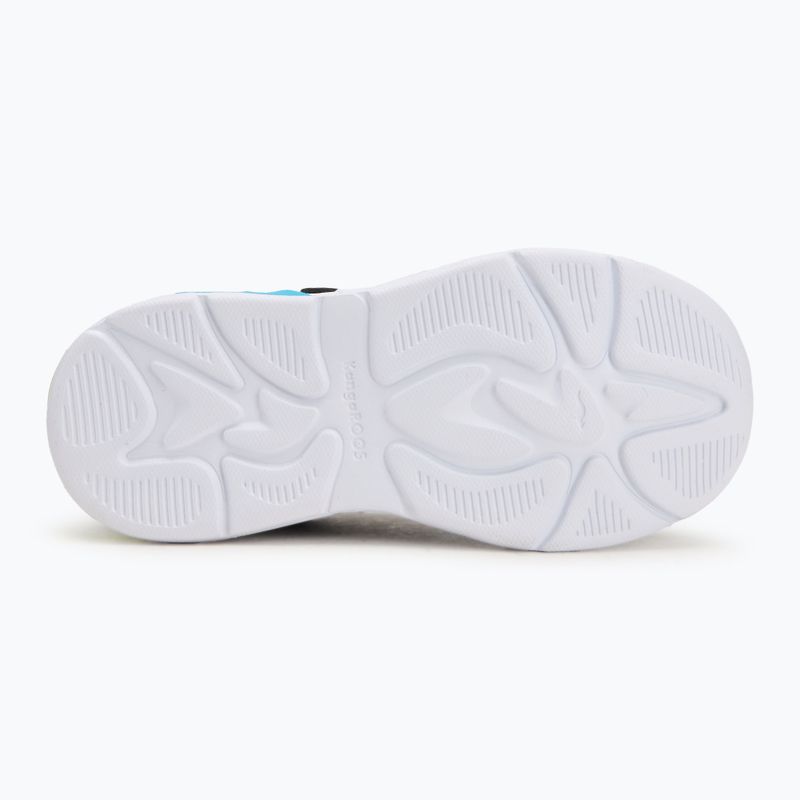 Dětské boty KangaROOS K-SLB Lighto EV jet black/limetta 4