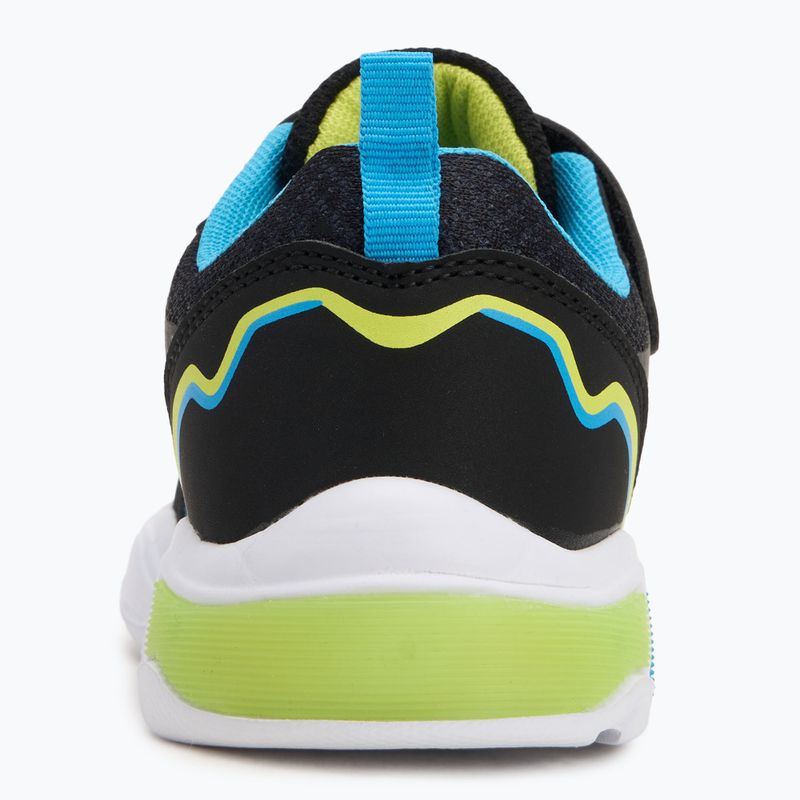 Dětské boty KangaROOS K-SLB Lighto EV jet black/limetta 6