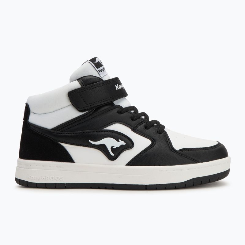Dětské boty KangaROOS K-CP Hogan EV jet black/white 2