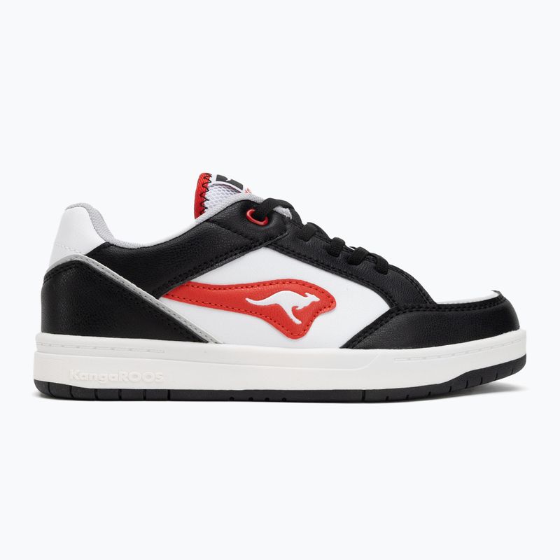 Dětské boty KangaROOS K-CP Dallas jet black/fiery red 2