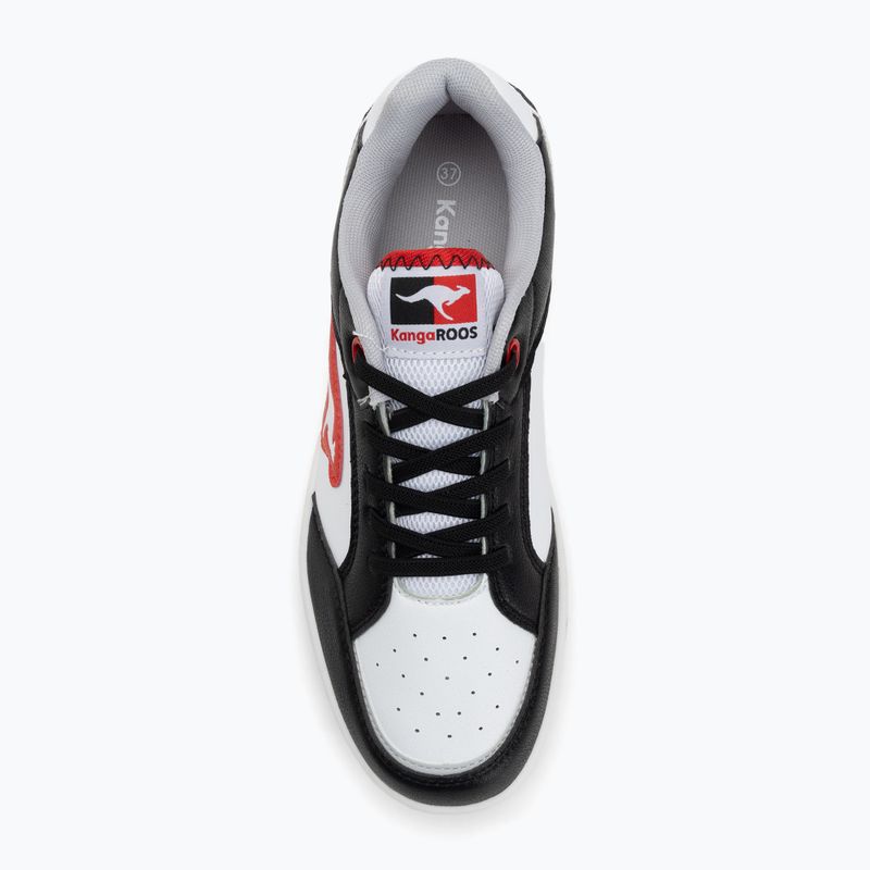 Dětské boty KangaROOS K-CP Dallas jet black/fiery red 5