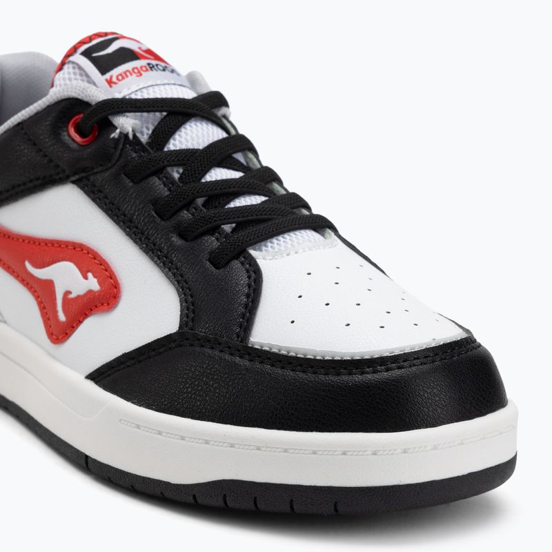 Dětské boty KangaROOS K-CP Dallas jet black/fiery red 7