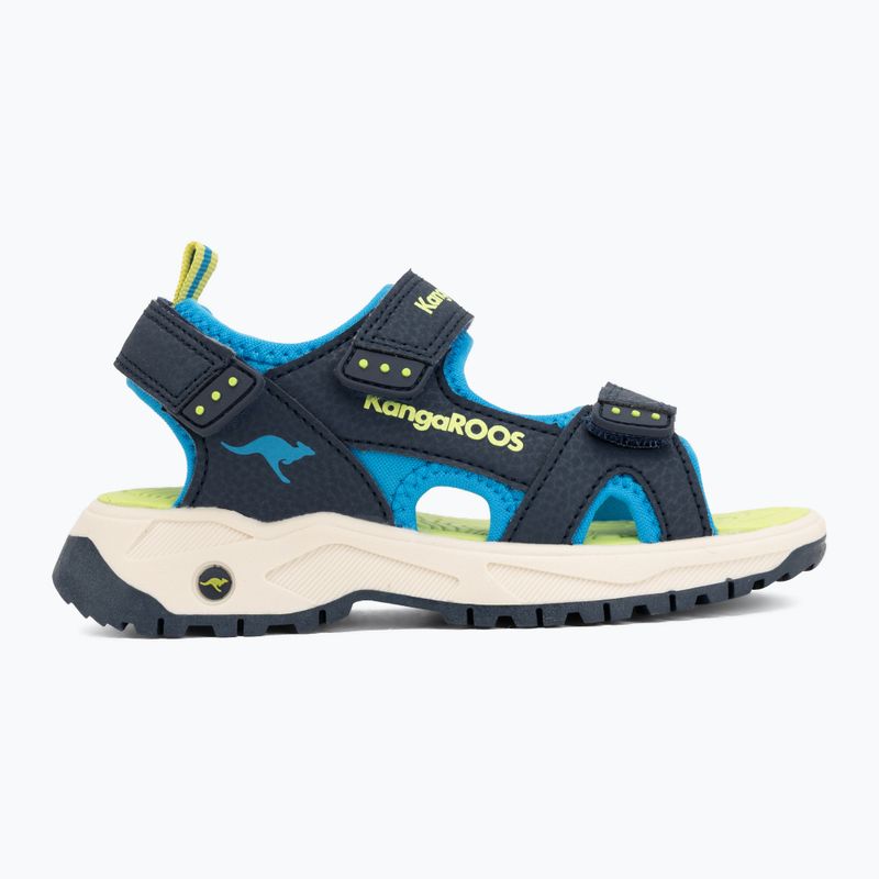 Dětské sandály Kangaroos K-AS Ture dark navy/lime 2