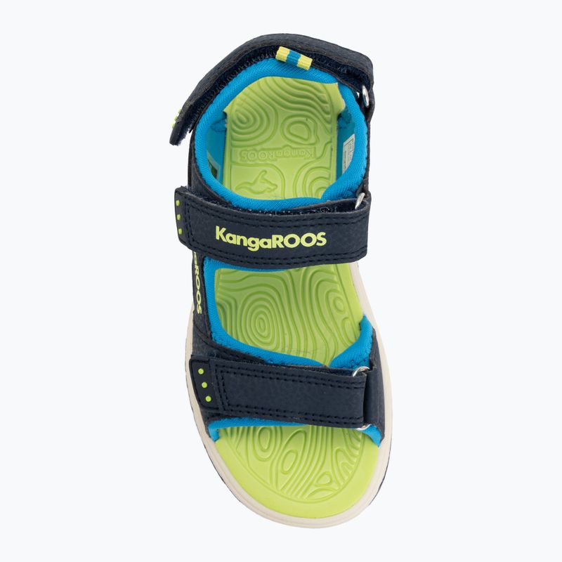 Dětské sandály Kangaroos K-AS Ture dark navy/lime 5