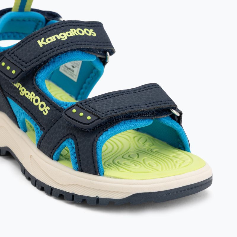 Dětské sandály Kangaroos K-AS Ture dark navy/lime 7