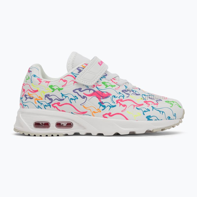 Dětské boty KangaROOS KX-Mega Multi EV 0090 white/multi 2