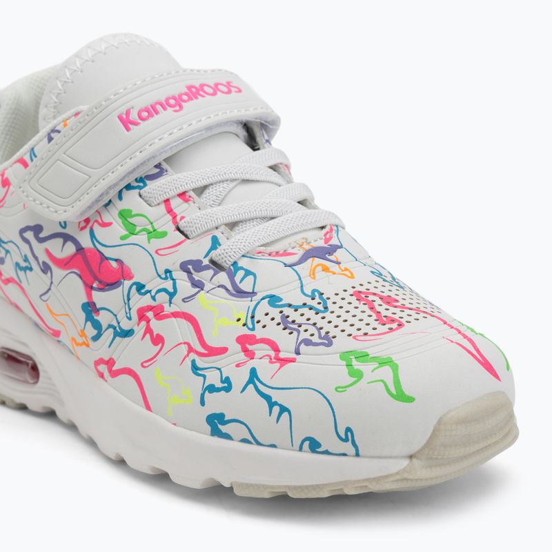 Dětské boty KangaROOS KX-Mega Multi EV 0090 white/multi 7