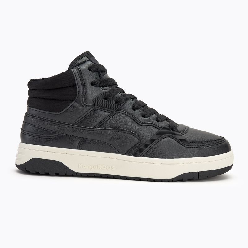 Pánské boty KangaROOS K-Draft Tony Mid jet black / cool beige 2