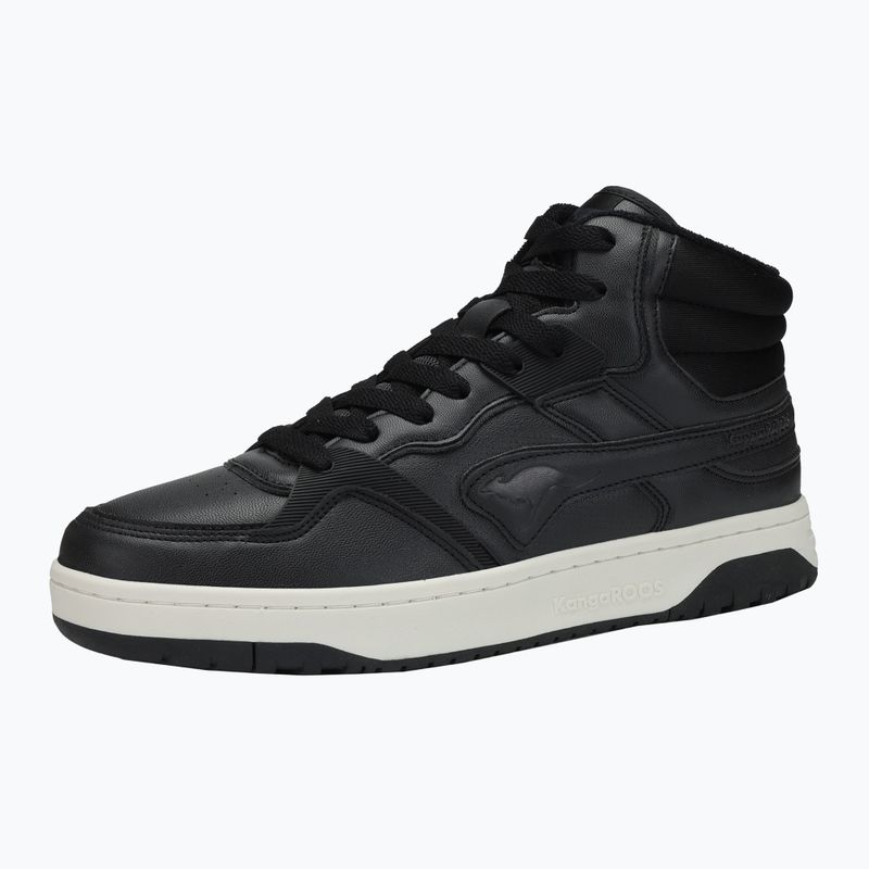 Pánské boty KangaROOS K-Draft Tony Mid jet black / cool beige 8