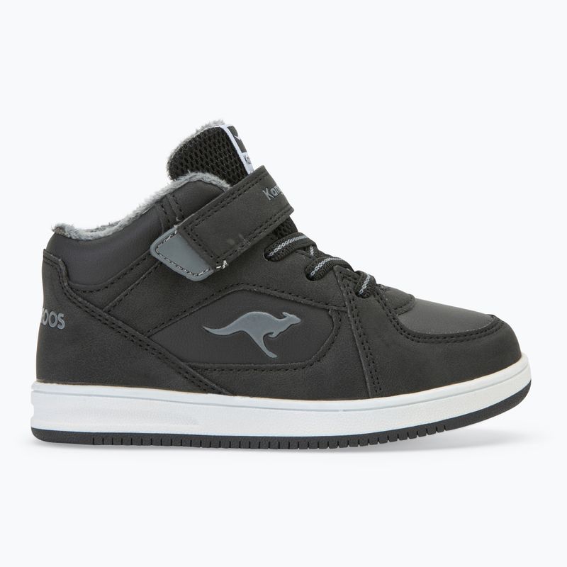Dětské boty KangaROOS K-CPI Kalino Mid EV jet black / steel grey 2