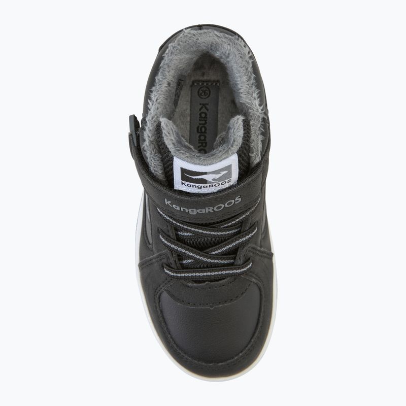 Dětské boty KangaROOS K-CPI Kalino Mid EV jet black / steel grey 5