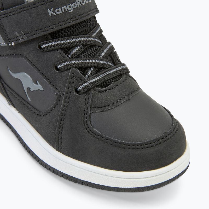 Dětské boty KangaROOS K-CPI Kalino Mid EV jet black / steel grey 7