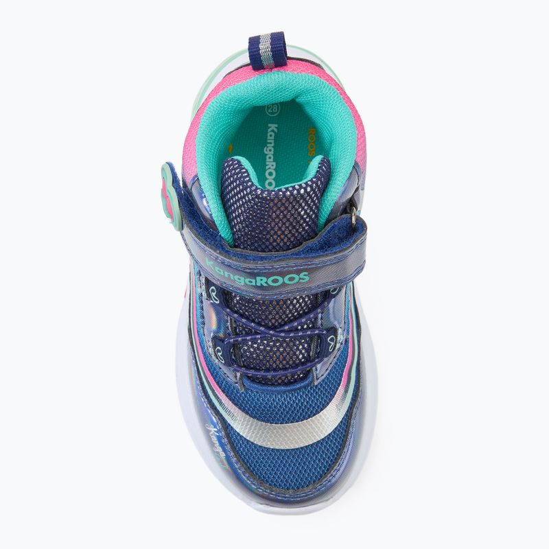 Dětské boty KangaROOS K-SLG Willow Mid EV navy / ocean 5