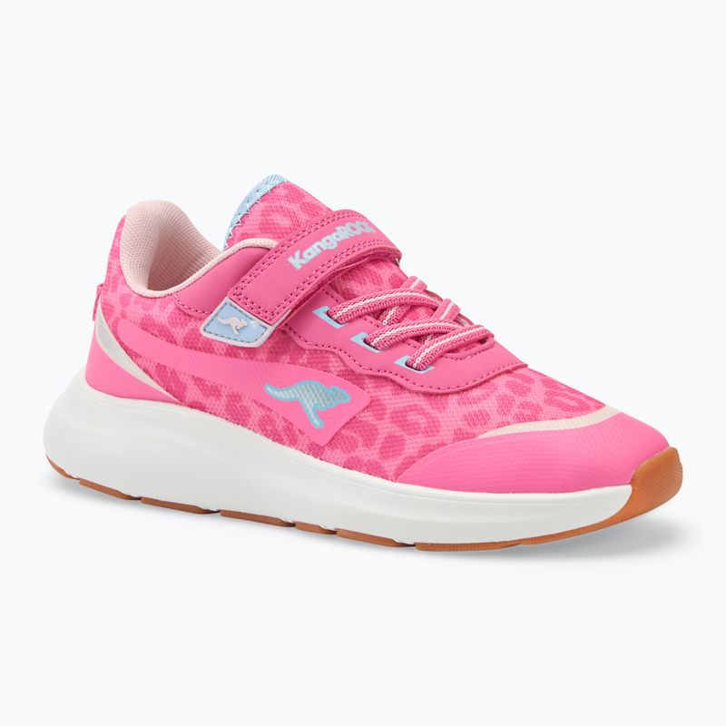 Dětské boty KangaROOS KB-Fancy EV daisy pink / blue sky