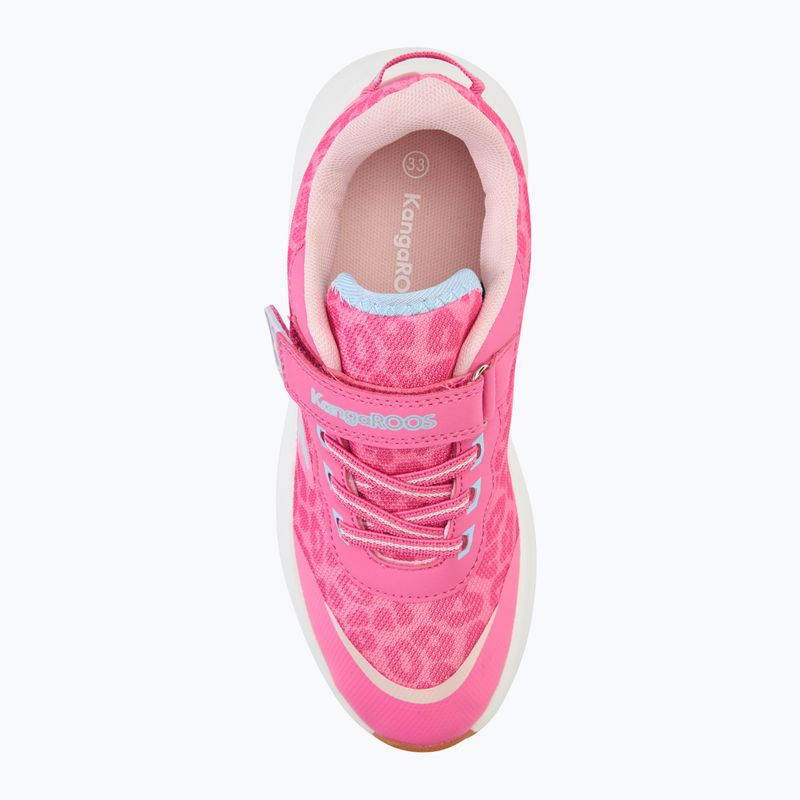 Dětské boty KangaROOS KB-Fancy EV daisy pink / blue sky 5