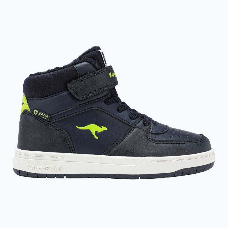 Dětské boty  KangaROOS K-CP Bound Mid EV dark navy / lime