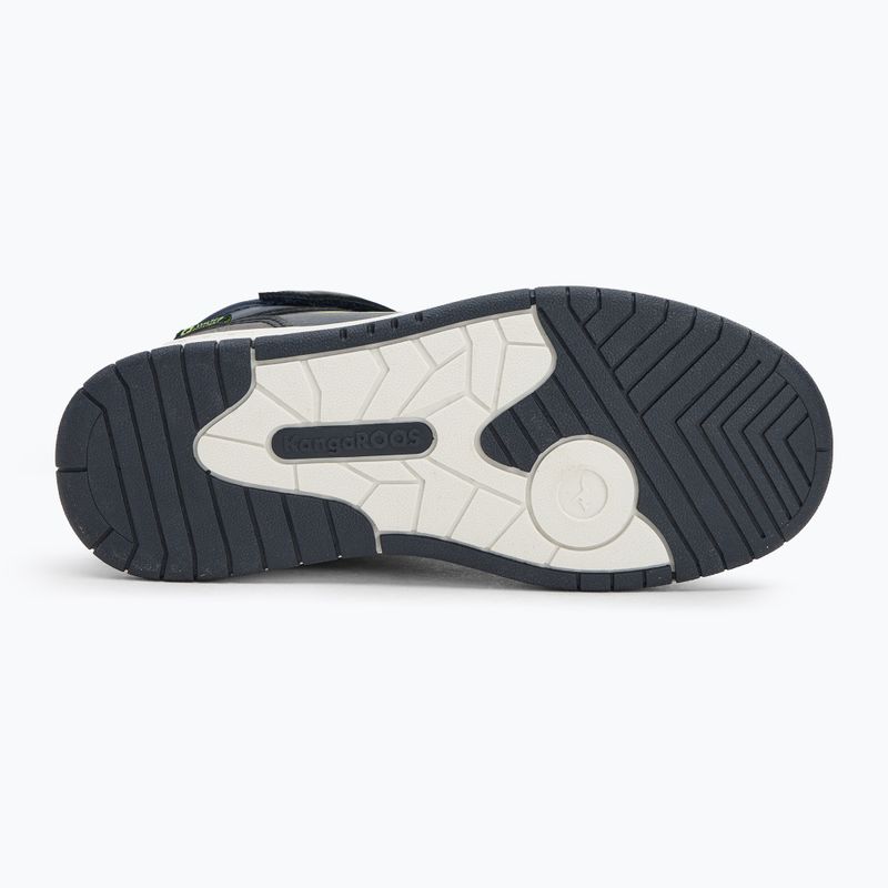 Dětské boty  KangaROOS K-CP Bound Mid EV dark navy / lime 4
