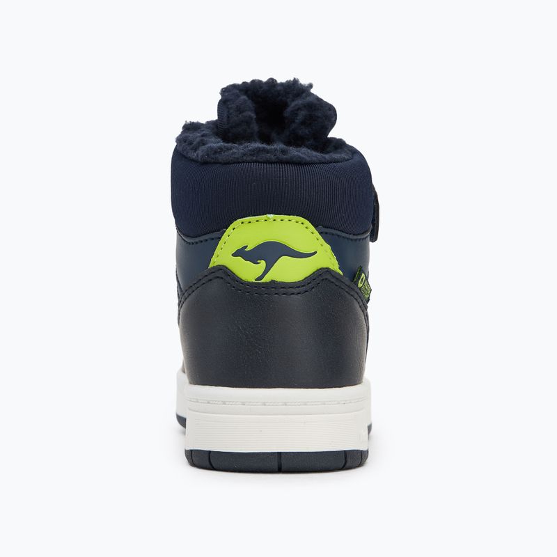 Dětské boty  KangaROOS K-CP Bound Mid EV dark navy / lime 6