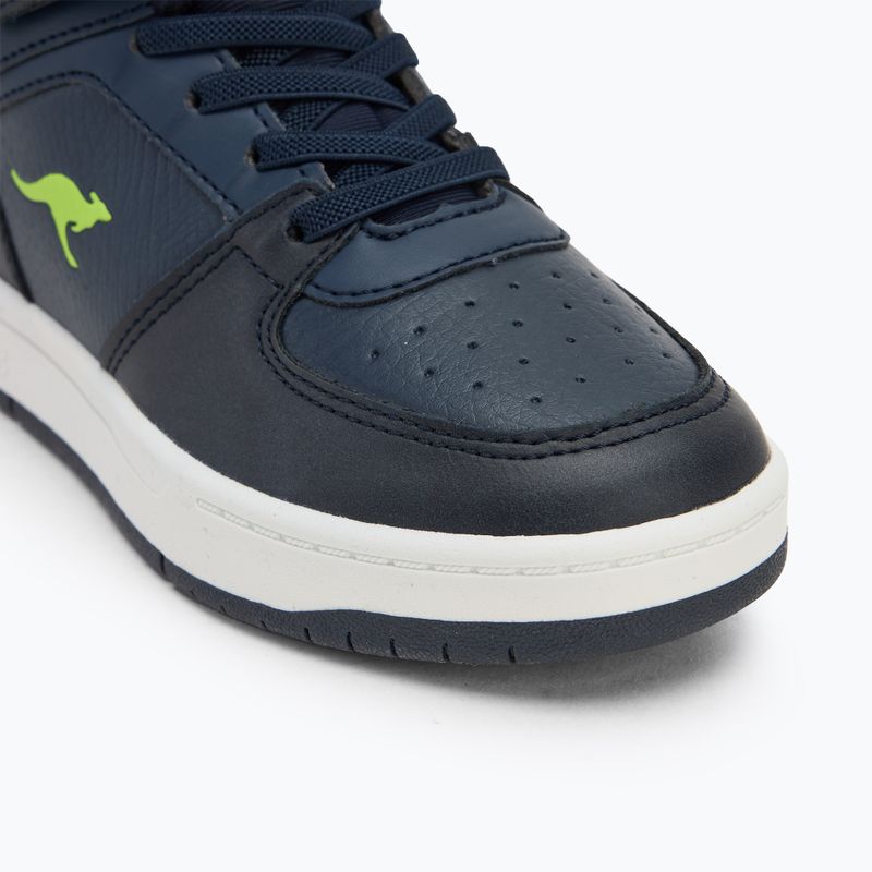 Dětské boty  KangaROOS K-CP Bound Mid EV dark navy / lime 7