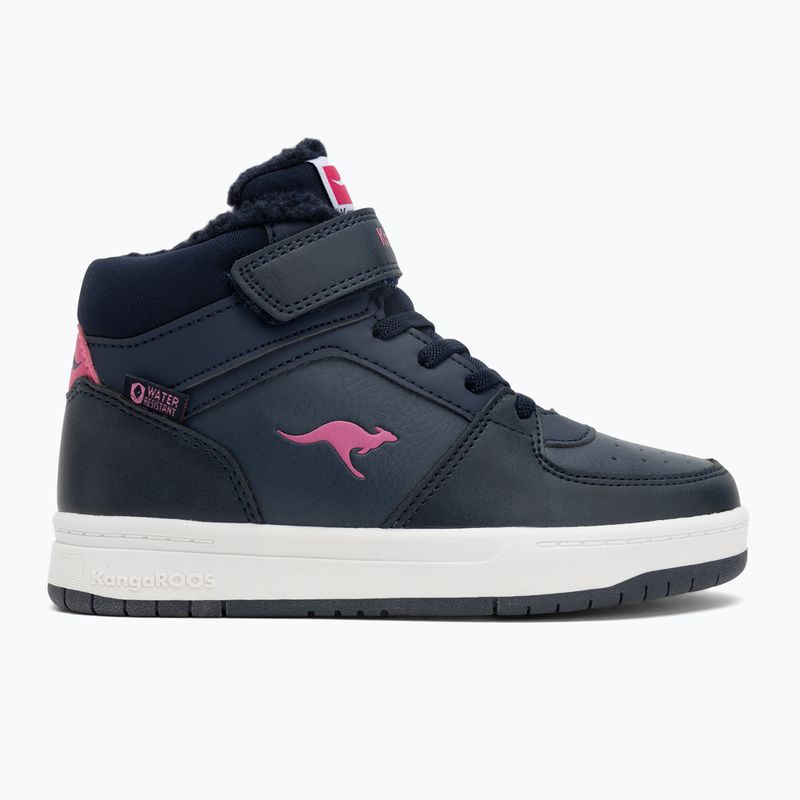 Dětské boty KangaROOS K-CP Bound Mid EV dark navy/daisy pink 2